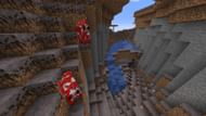 Mooshrooms wander a mushroom field biome (Image via Mojang)